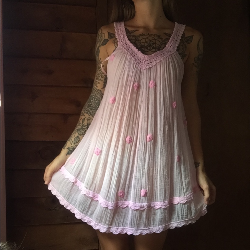 NWT Handmade Crochet Cover Up